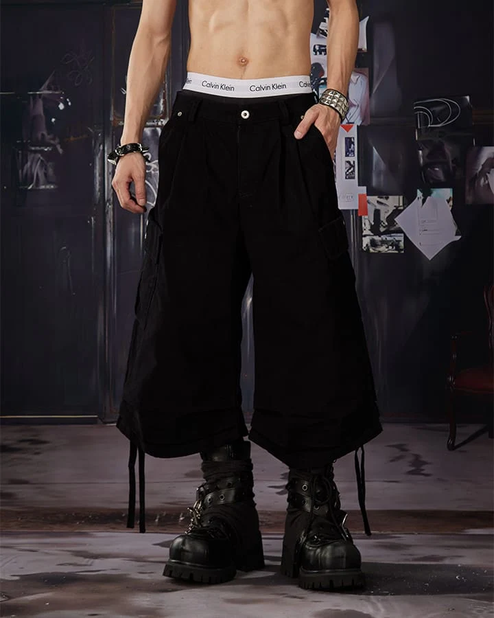 Street New Utility Wide-Leg Shorts