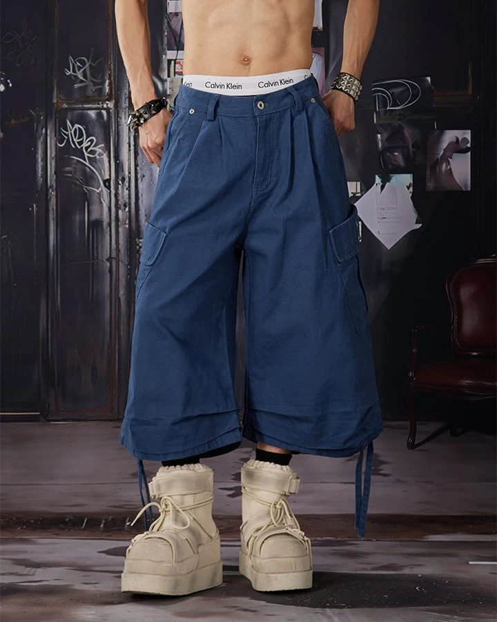 Street New Utility Wide-Leg Shorts