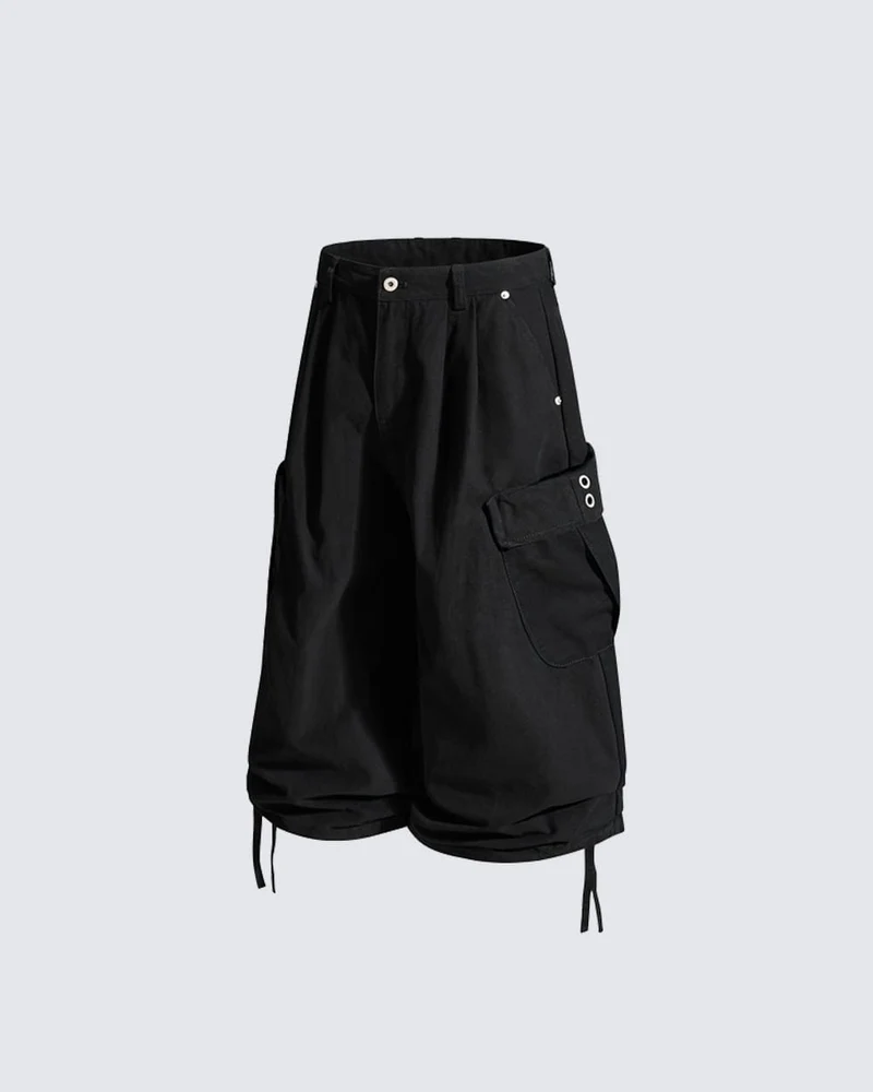 Street New Utility Wide-Leg Shorts