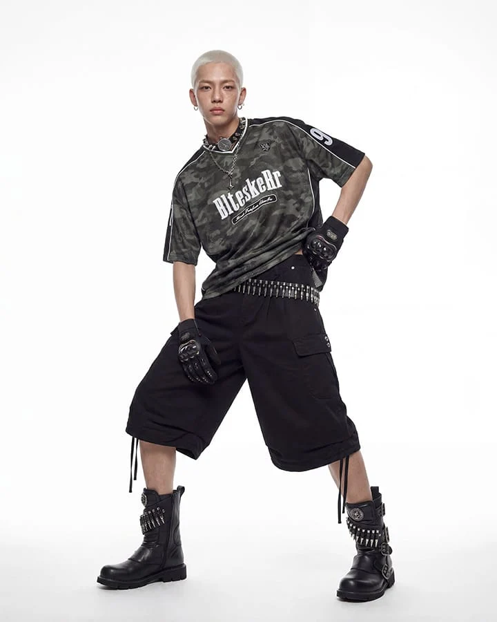 Street New Utility Wide-Leg Shorts