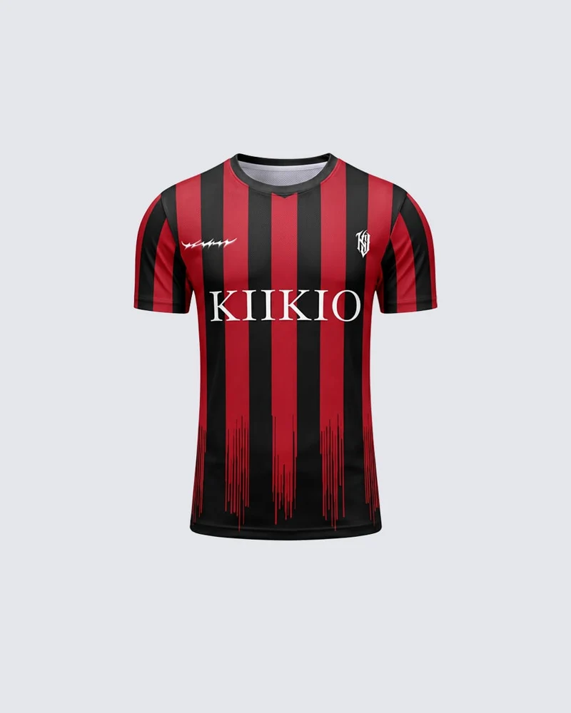 Vintage Striped Sport Soccer Jersey
