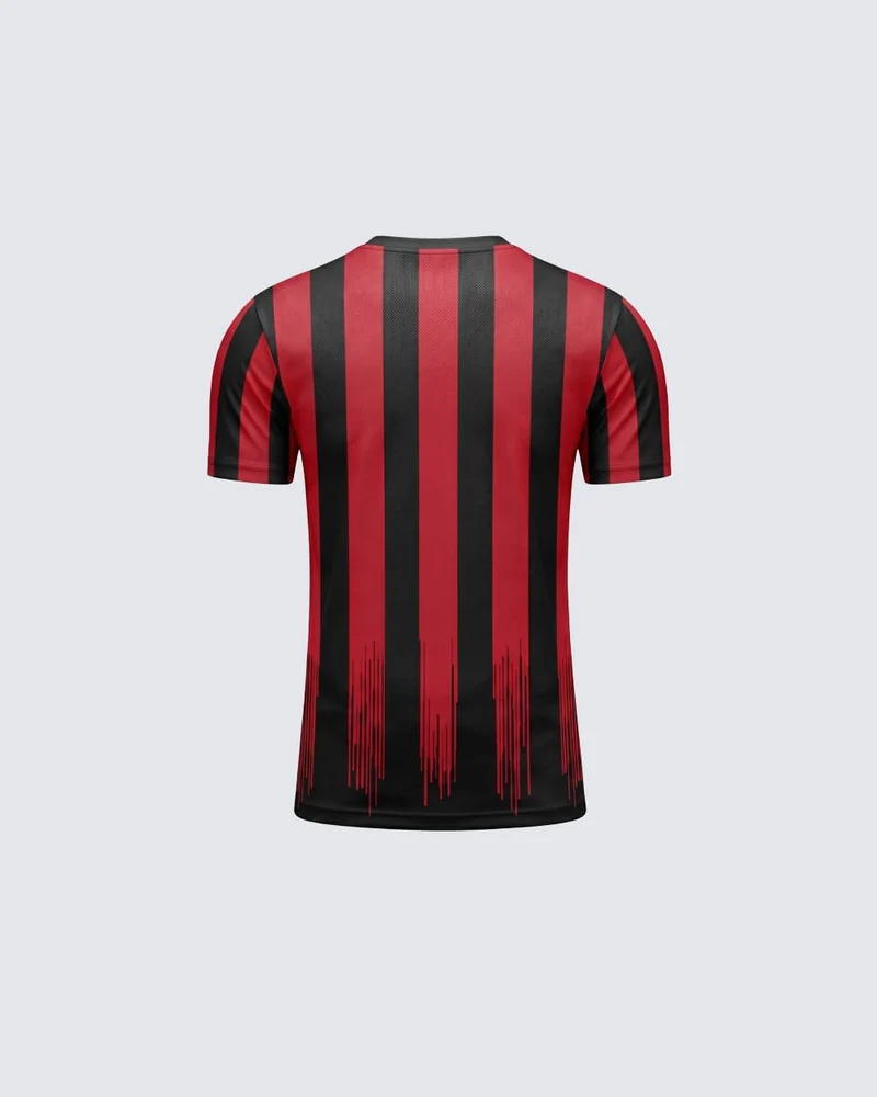Vintage Striped Sport Soccer Jersey