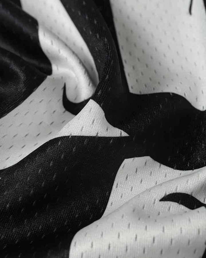 Gothic Number Mesh Jersey Tee