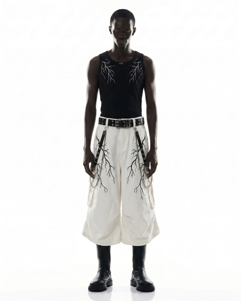 LIGHTNING Series | Street Style Ribbed Tank Top