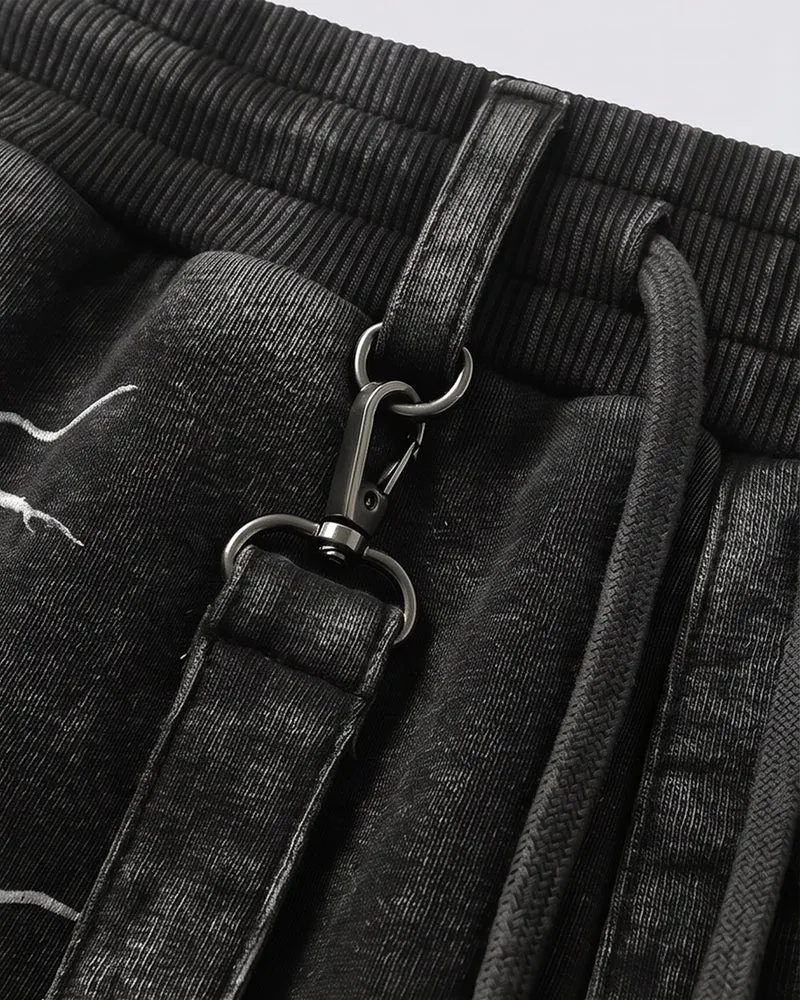 LIGHTNING Series | New Strap Wide-Leg Shorts
