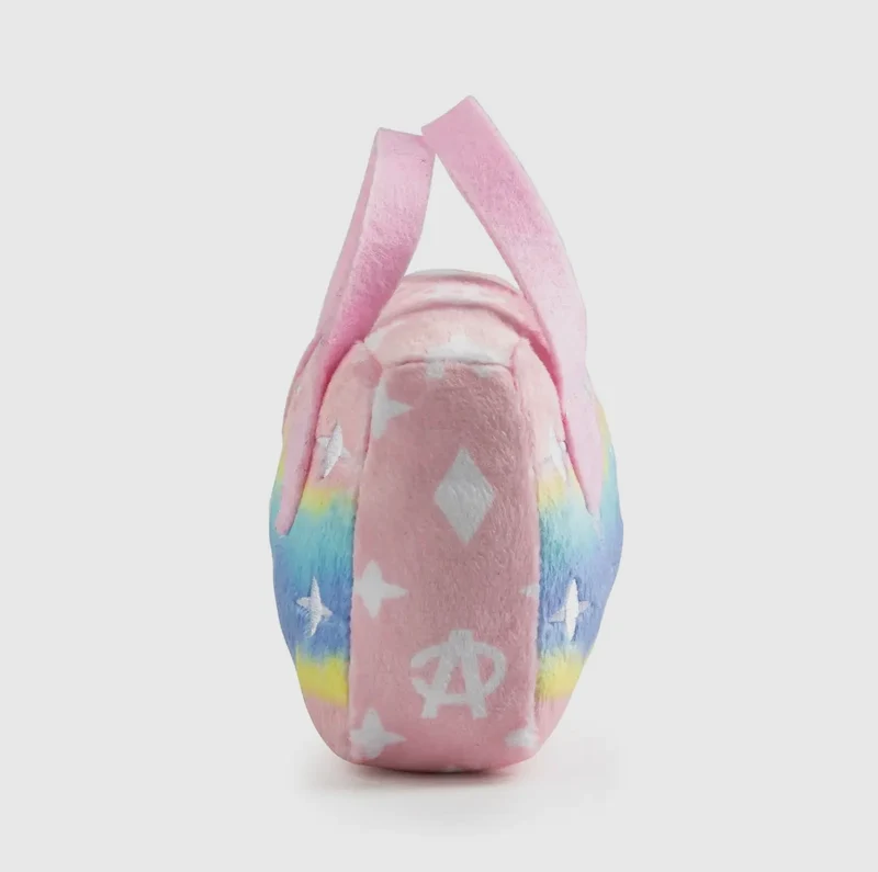 Chewy Vuiton Hundespielzeug Handtasche pink