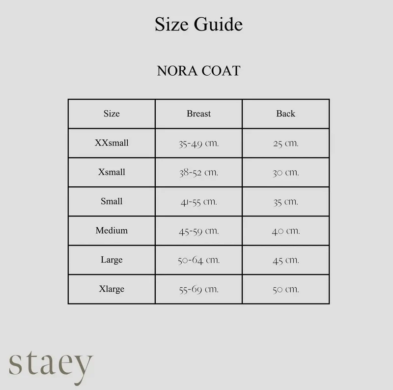 Hundemantel Nora | Moosgrün