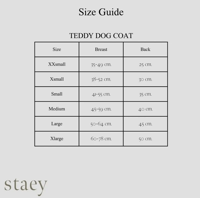 Hundemantel Teddy | Taupe