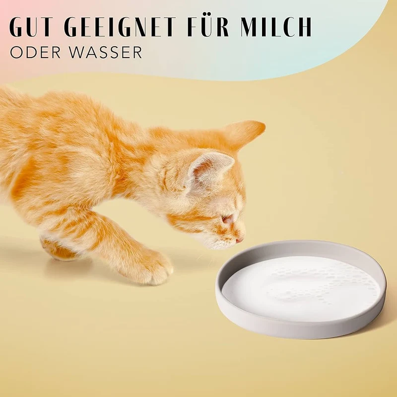 Katzen Silikon Futterschale: schnurrhaarfreundlich