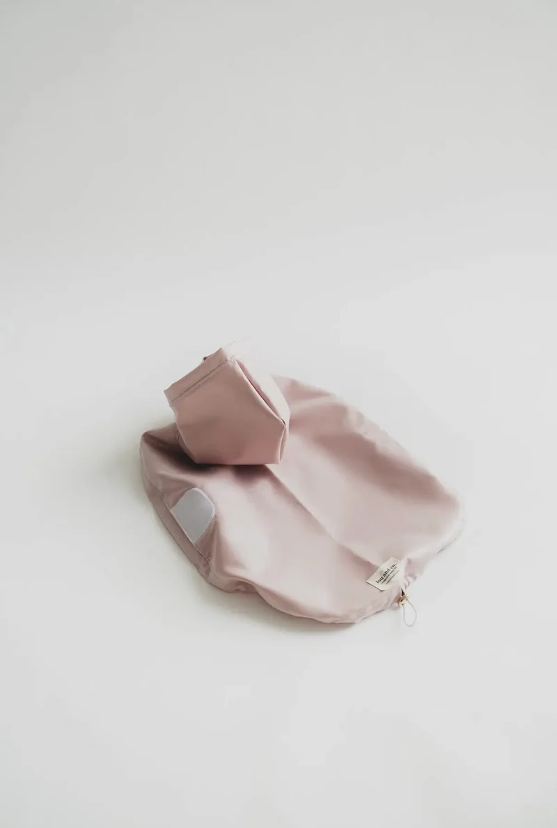Hunde-Regenmantel Rosa