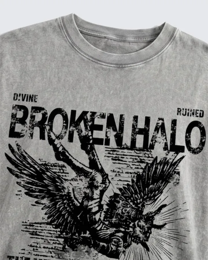 American Washed Graphic Oversized T-Shirt