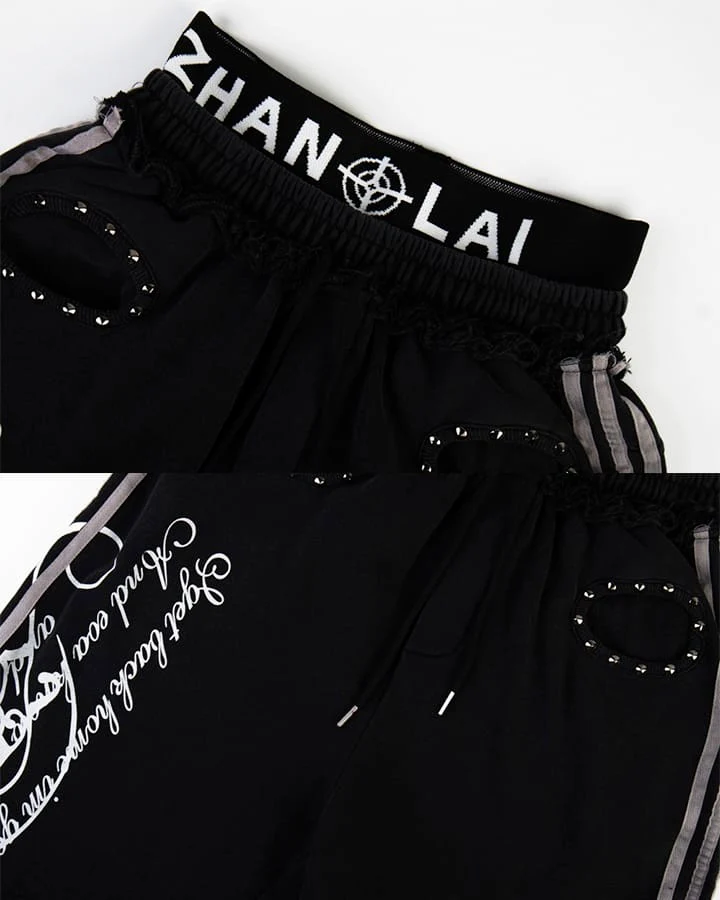 High-Street Casual Hip-Hop Pants