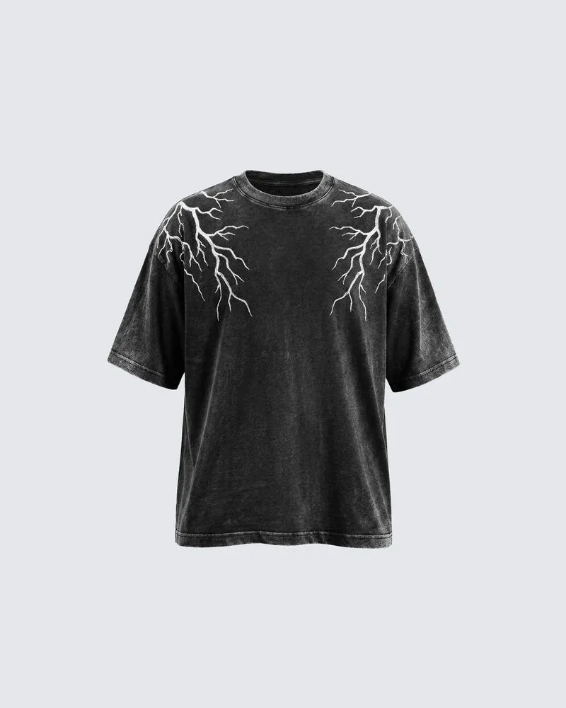 LIGHTNING Series | Double-Sided Embroidery Short Sleeve