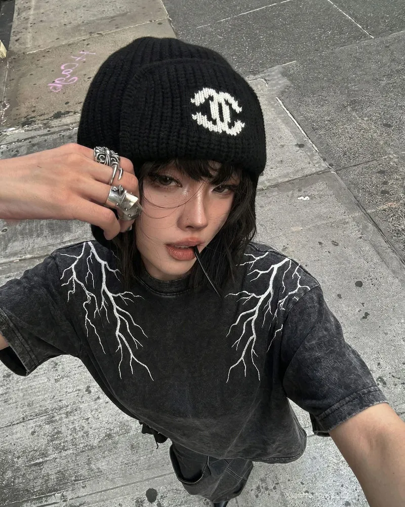 LIGHTNING Series | Double-Sided Embroidery Short Sleeve