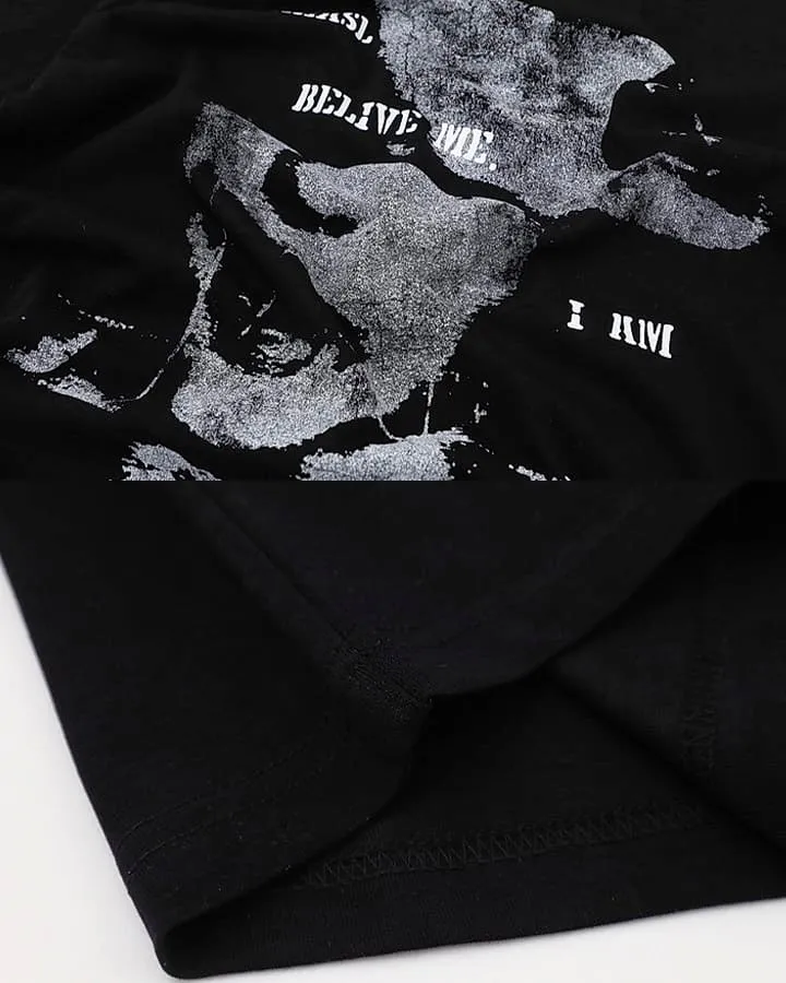 New Vintage Graphic Print T-Shirt