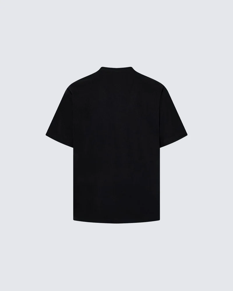 New Waffle Washed Statement T-Shirt