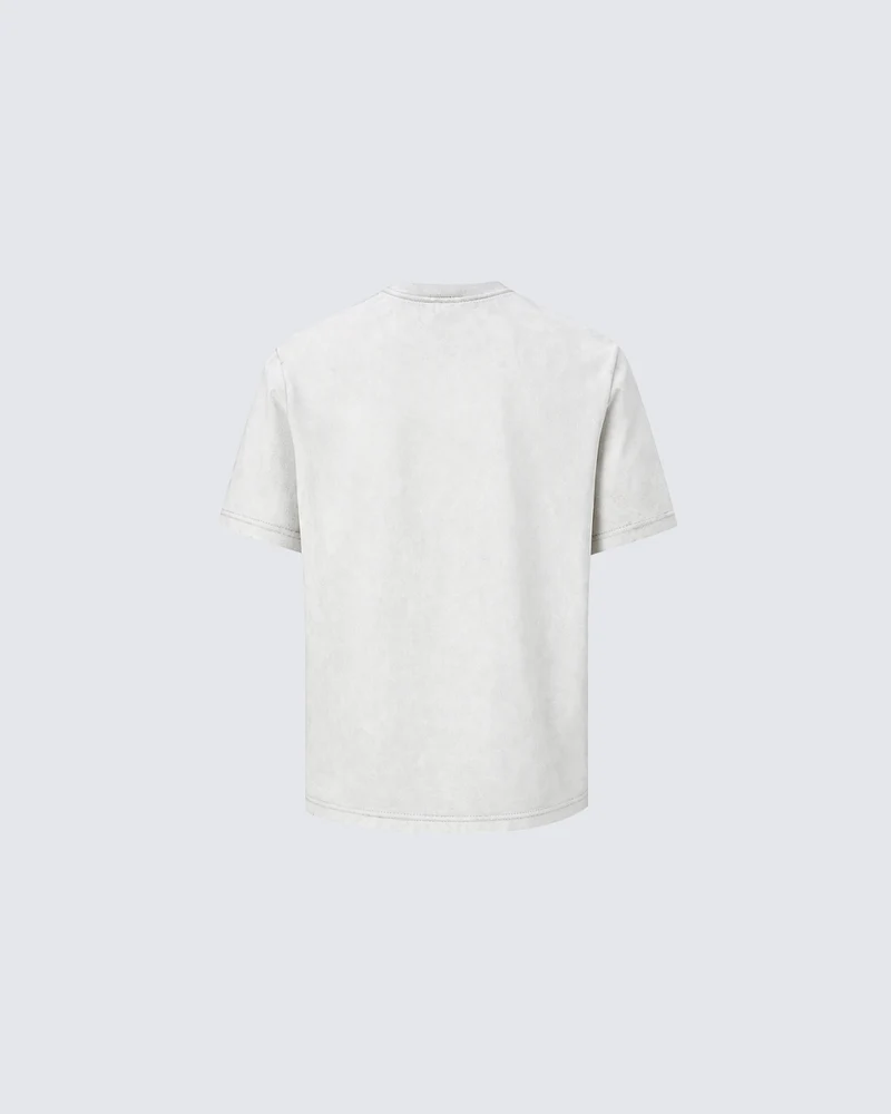 Distressed Graphic Print T-Shirt