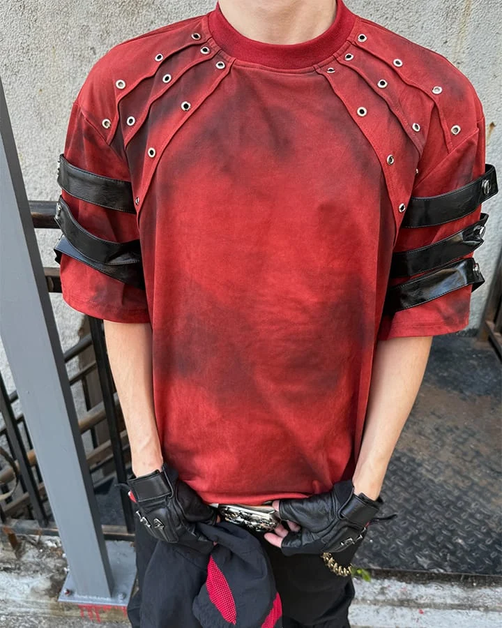 Vintage Rivet Short Sleeve T-Shirt