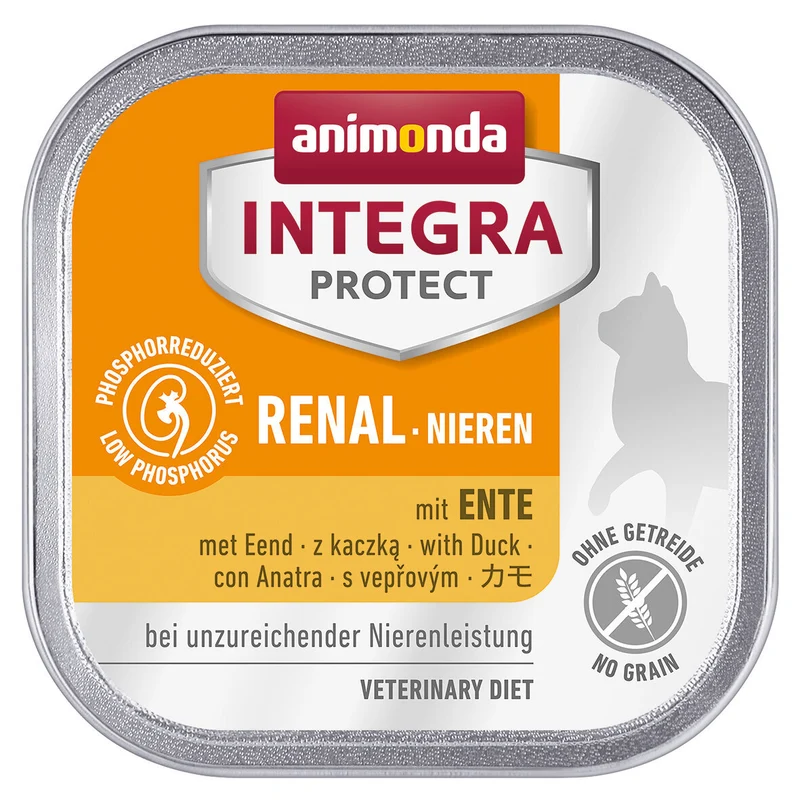 Animonda Integra Protect Niere Katzenfutter Schälchen