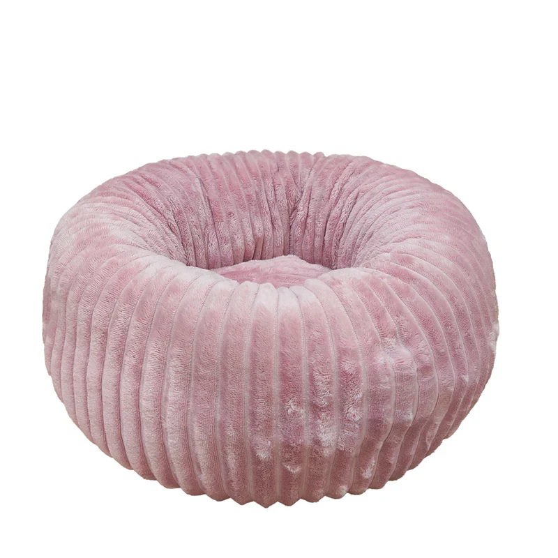 weiches Hundebett - Supersoft | Wasser rosa