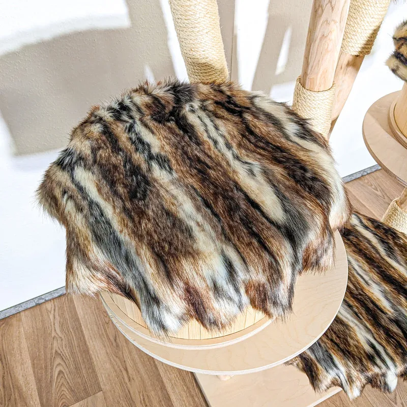 Naturkratzbaum C0055 Kratzbaum Natur Holz Design 180 cm hoch Katzenbaum