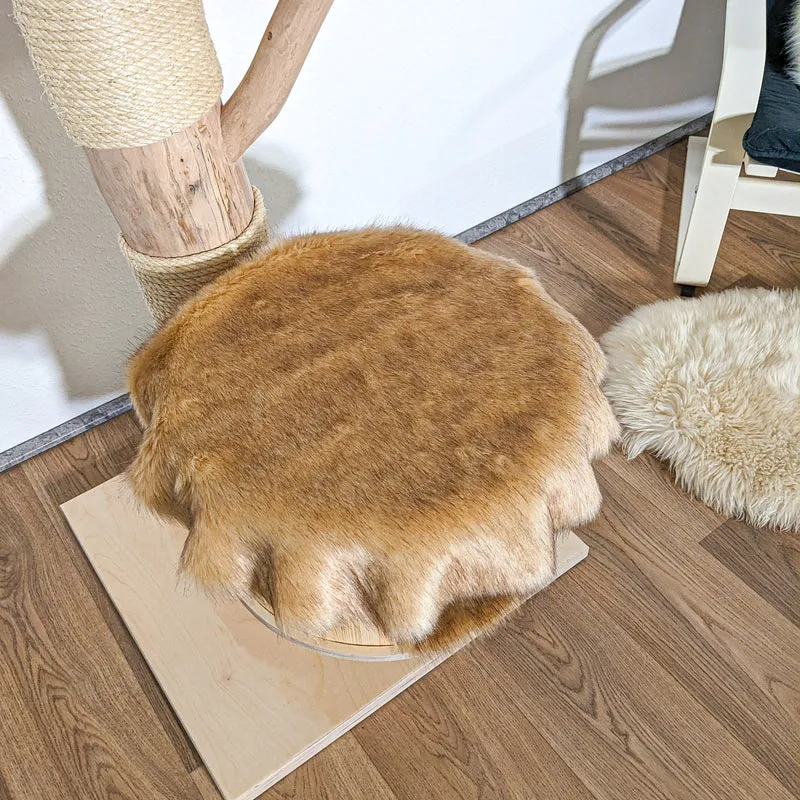Naturkratzbaum 4148 Kratzbaum Natur Holz Design 182 cm hoch Katzenbaum