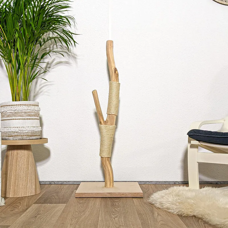 Kratzstamm 4139 Natur Holz Design Kratzbaum 107 cm hoch Naturkratzbaum