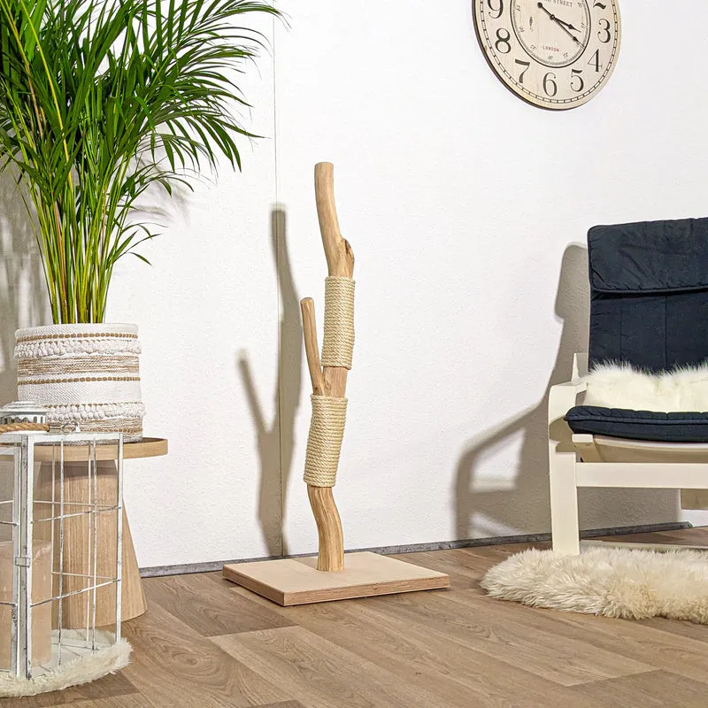 Kratzstamm 4139 Natur Holz Design Kratzbaum 107 cm hoch Naturkratzbaum