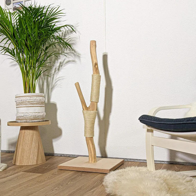 Kratzstamm 4139 Natur Holz Design Kratzbaum 107 cm hoch Naturkratzbaum