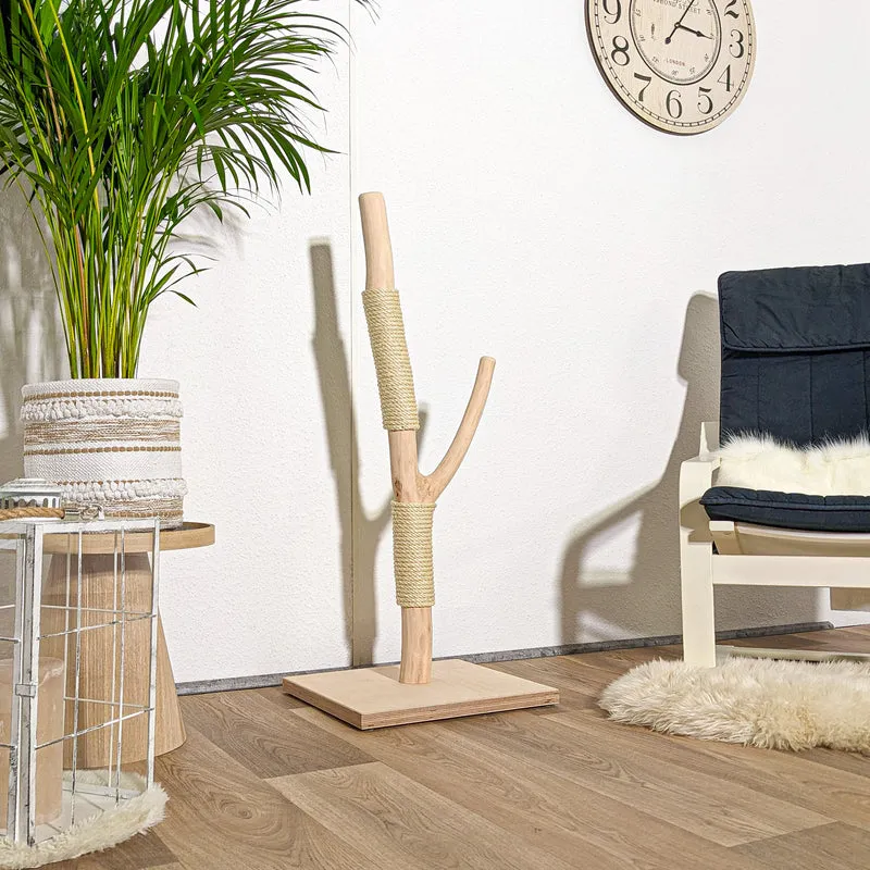 Kratzstamm 4134 Natur Holz Design Kratzbaum 104 cm hoch Naturkratzbaum