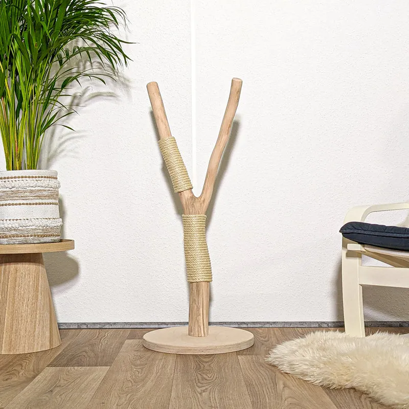Kratzstamm 4133 Natur Holz Design Kratzbaum 98 cm hoch Naturkratzbaum