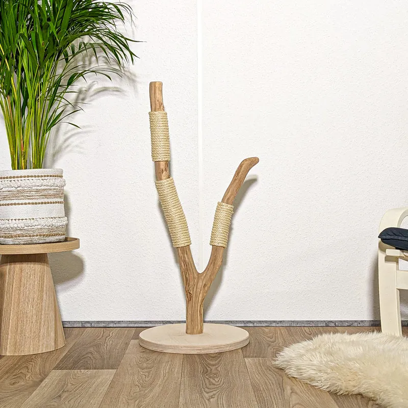Kratzstamm 4130 Natur Holz Design Kratzbaum 95 cm hoch Naturkratzbaum