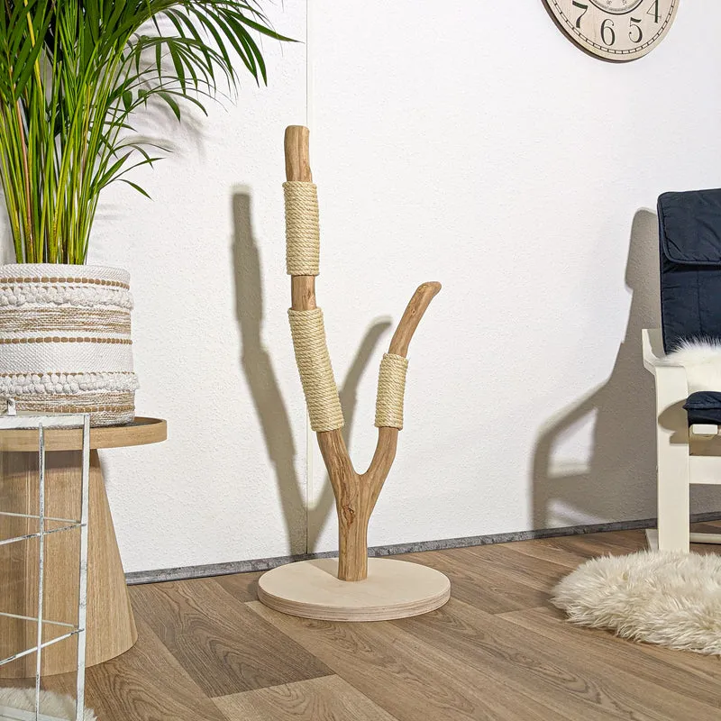 Kratzstamm 4130 Natur Holz Design Kratzbaum 95 cm hoch Naturkratzbaum