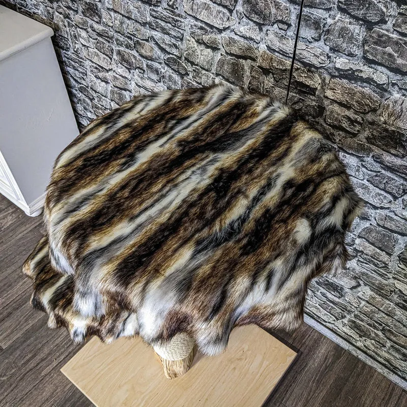 Naturkratzbaum 4116 Kratzbaum Natur Holz Design 100 cm hoch Katzenbaum