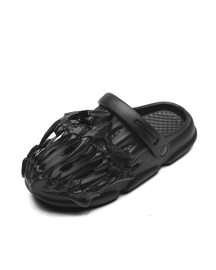 Gothic Dragon Skull EVA Slide Sandals