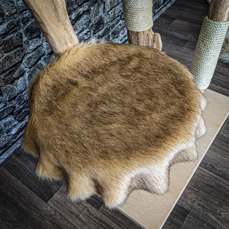 Naturkratzbaum 4077 Kratzbaum Natur Holz Design 175 cm hoch Katzenbaum