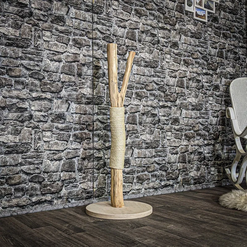 Kratzstamm 4091 Natur Holz Design Kratzbaum 103 cm hoch Naturkratzbaum