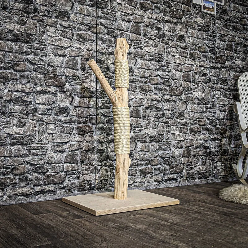 Kratzstamm 4092 Natur Holz Design Kratzbaum 105 cm hoch Naturkratzbaum