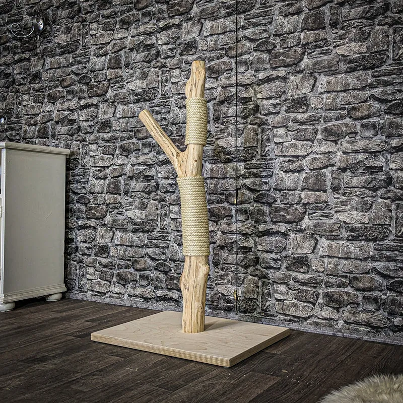 Kratzstamm 4092 Natur Holz Design Kratzbaum 105 cm hoch Naturkratzbaum