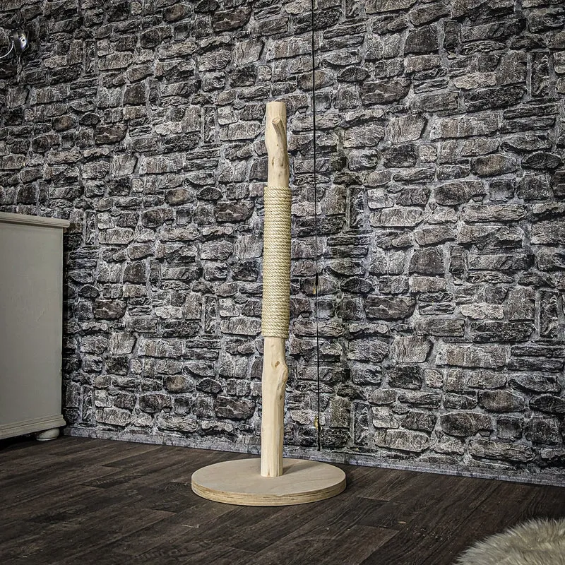 Kratzstamm 4093 Natur Holz Design Kratzbaum 105 cm hoch Naturkratzbaum
