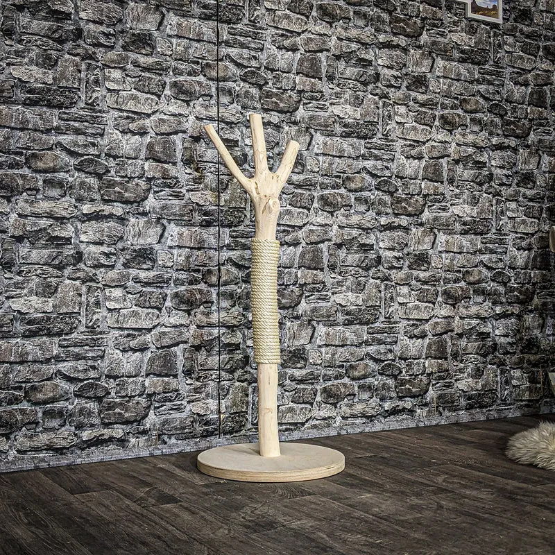 Kratzstamm 4094 Natur Holz Design Kratzbaum 100 cm hoch Naturkratzbaum