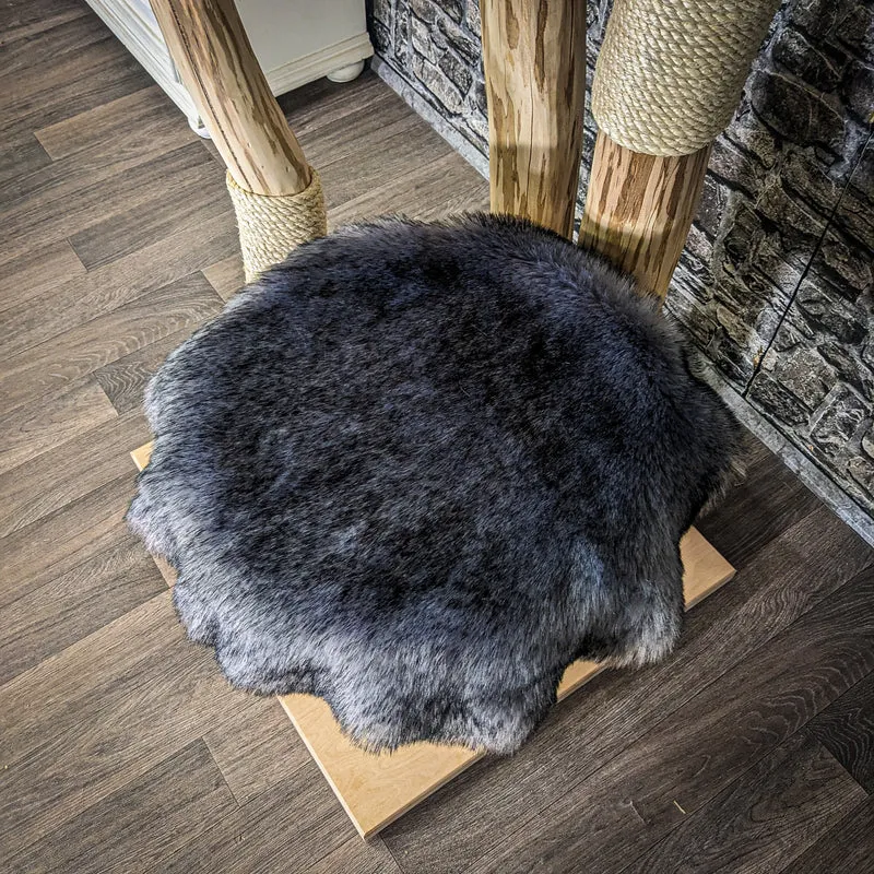 Naturkratzbaum 4070 Kratzbaum Natur Holz Design 170 cm hoch Katzenbaum