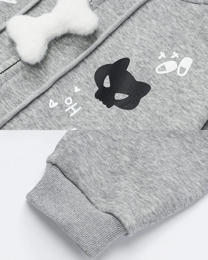 American Style Graphic Hoodie Subculture