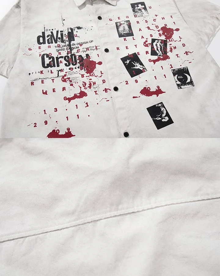New American Wasteland Style Short Sleeve Shirt