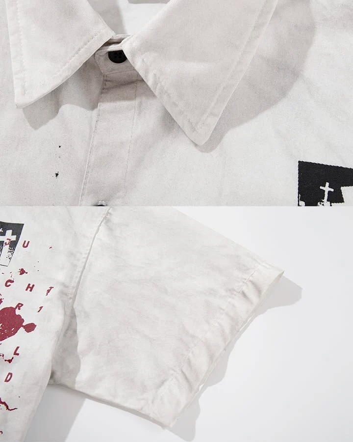 New American Wasteland Style Short Sleeve Shirt