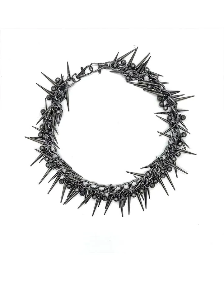 Punk Hip-Hop Spike Metal Chain