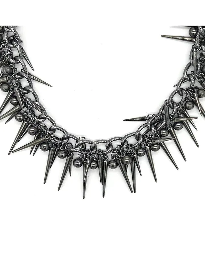 Punk Hip-Hop Spike Metal Chain