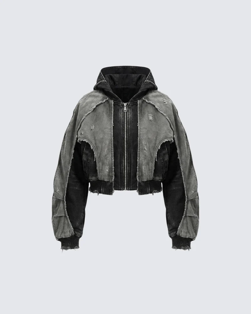 RUINED AMUSEMENT PARK SERIES-Wasteland Style Jacket