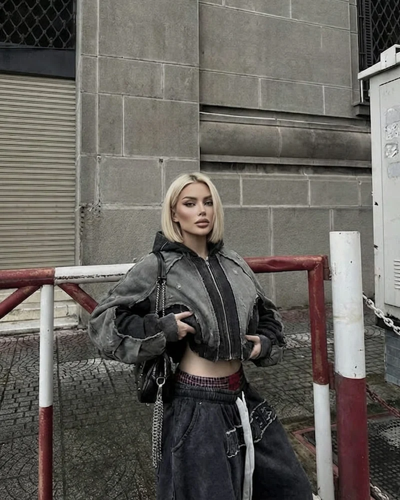 RUINED AMUSEMENT PARK SERIES-Wasteland Style Jacket