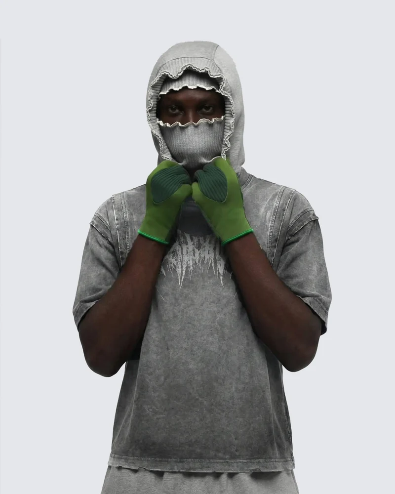 KIIKIO-Washed Vintage Graphic T-Shirt